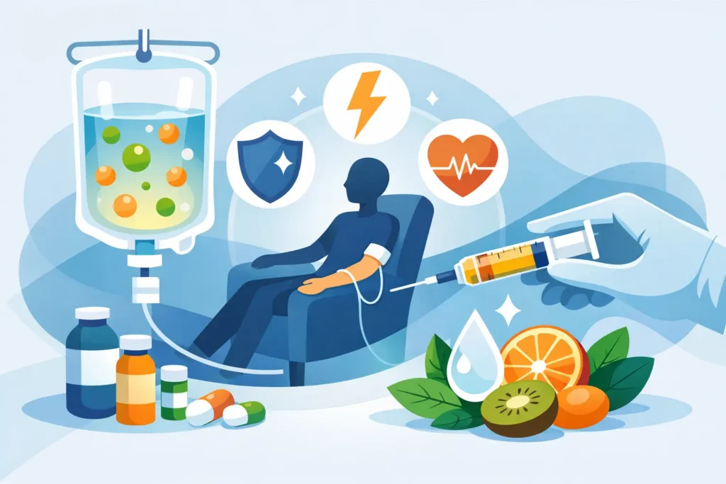 IV Push Vitamin Therapy Benefits Explained