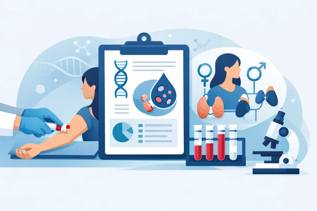 Private Blood Testing for Hormones Explained