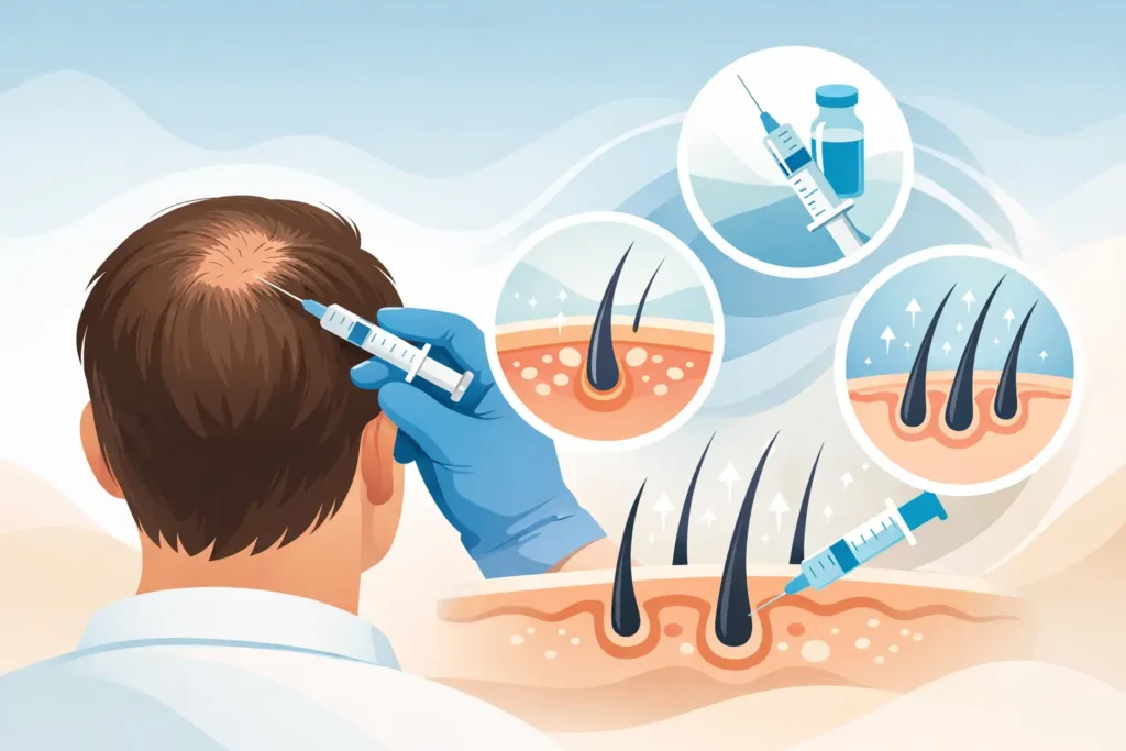 Best Injections for Hair Thinning Explained