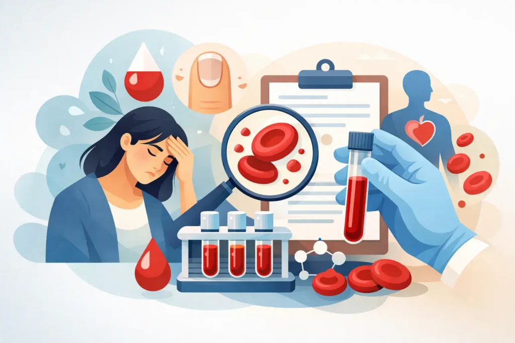 Iron Deficiency Symptoms Blood Test Guide