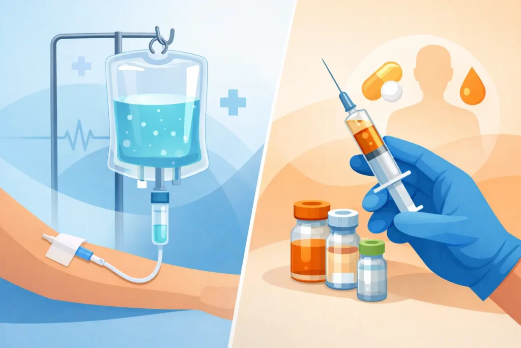 IV Drip vs Vitamin Injection: Which Fits Best?