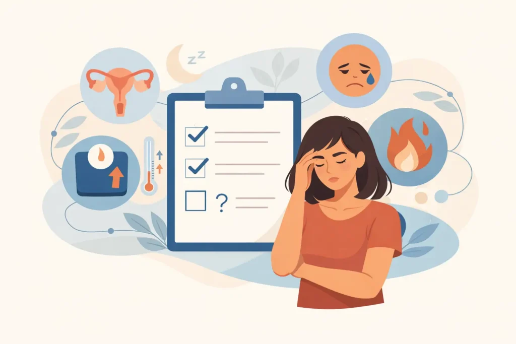 Women Hormone Imbalance Symptoms Checklist