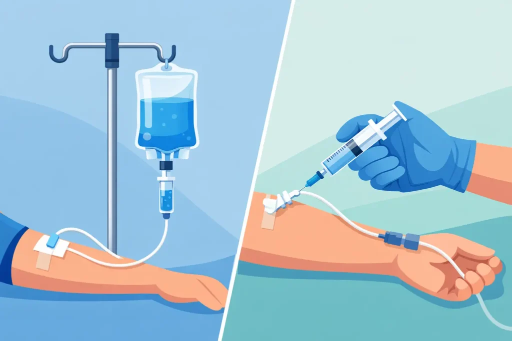 IV Drip vs IV Push: Which Is Better?
