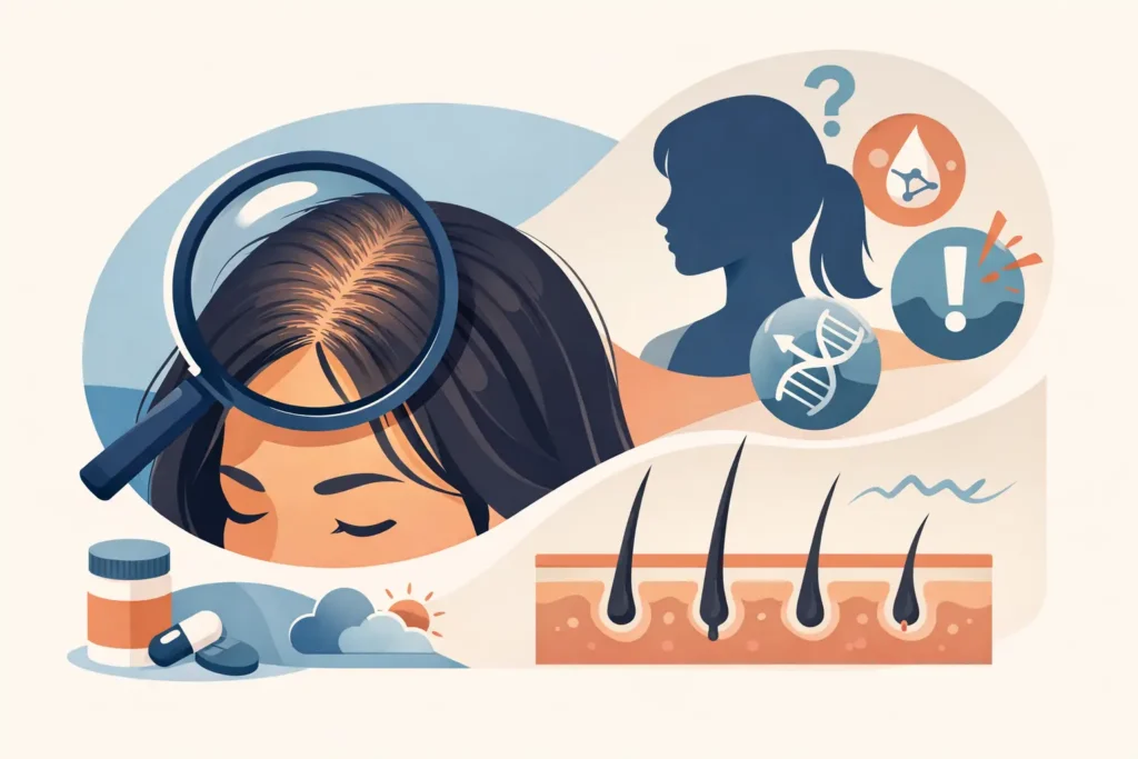 Why Does Hair Thinning Happen? Causes Explained