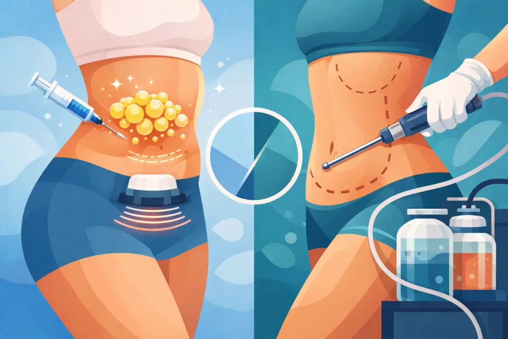 Fat Dissolving Versus Liposuction - Which Fits?
