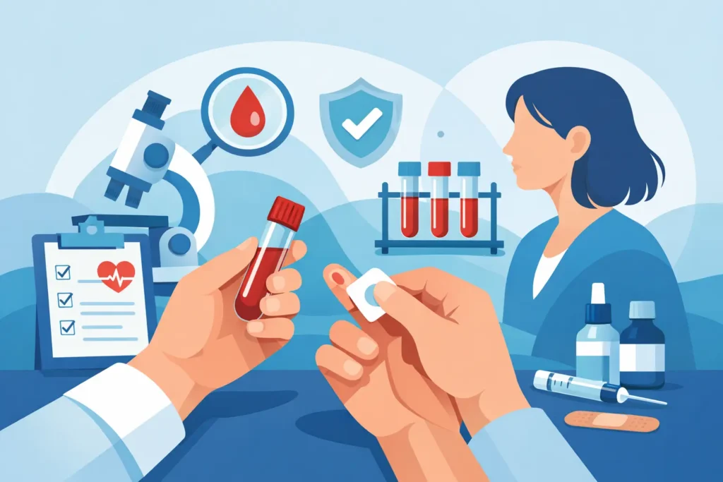 How to Prepare for Private Blood Tests Safely